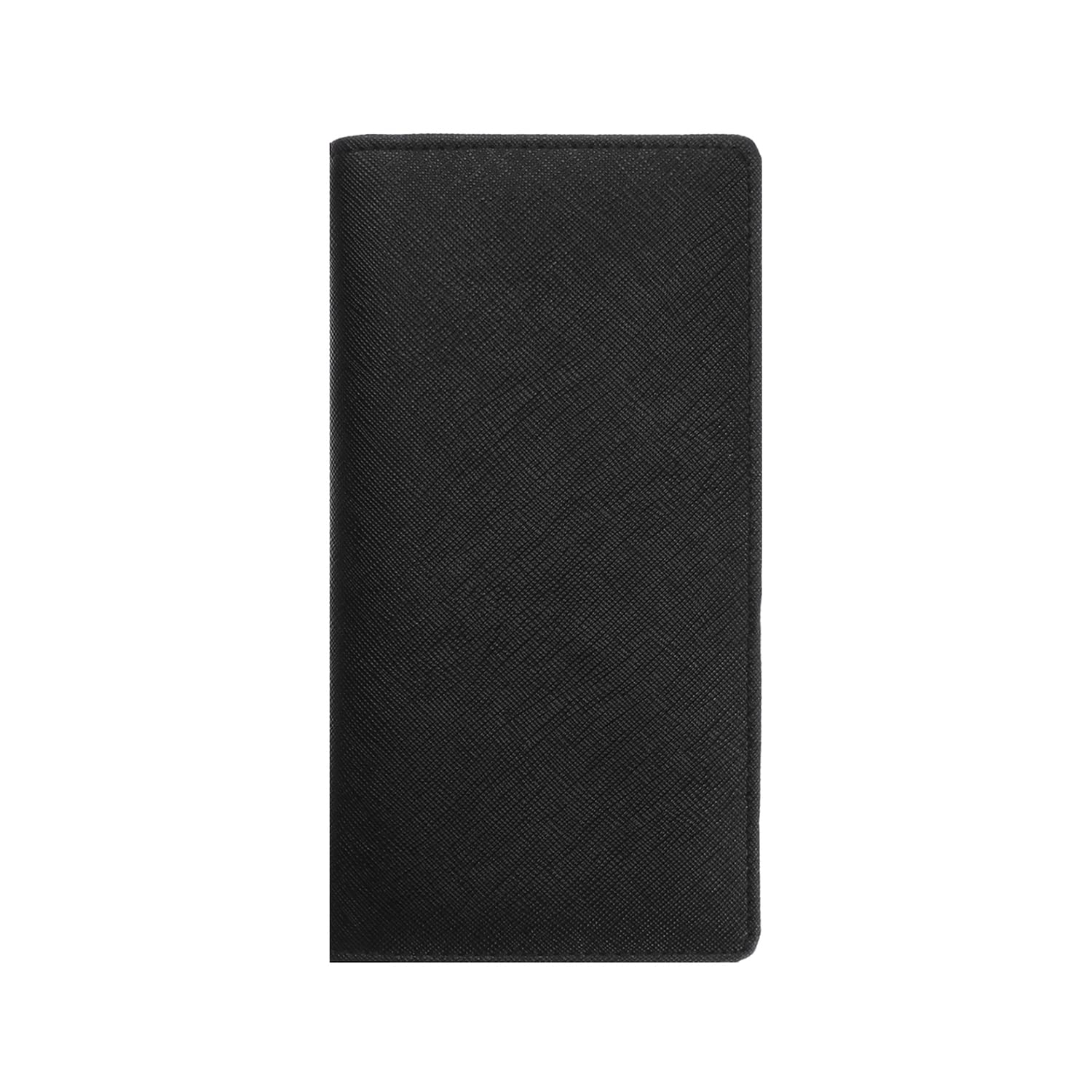IKEPOD Leather Checkbook Cover for Men Women RFID Blocking by GNEGNI
