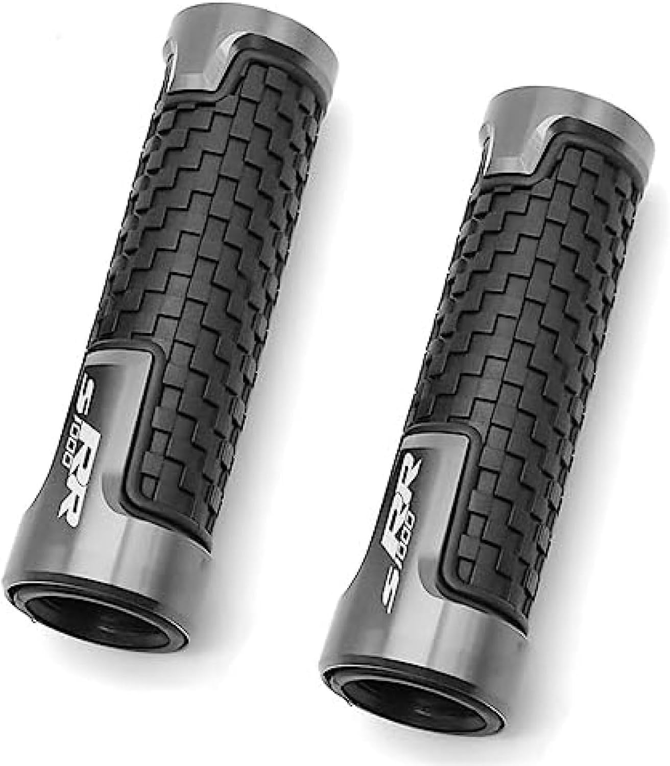 BLuvos Motorcycle Handle Grips,For BMW S1000RR 2009-2018,Grey ...