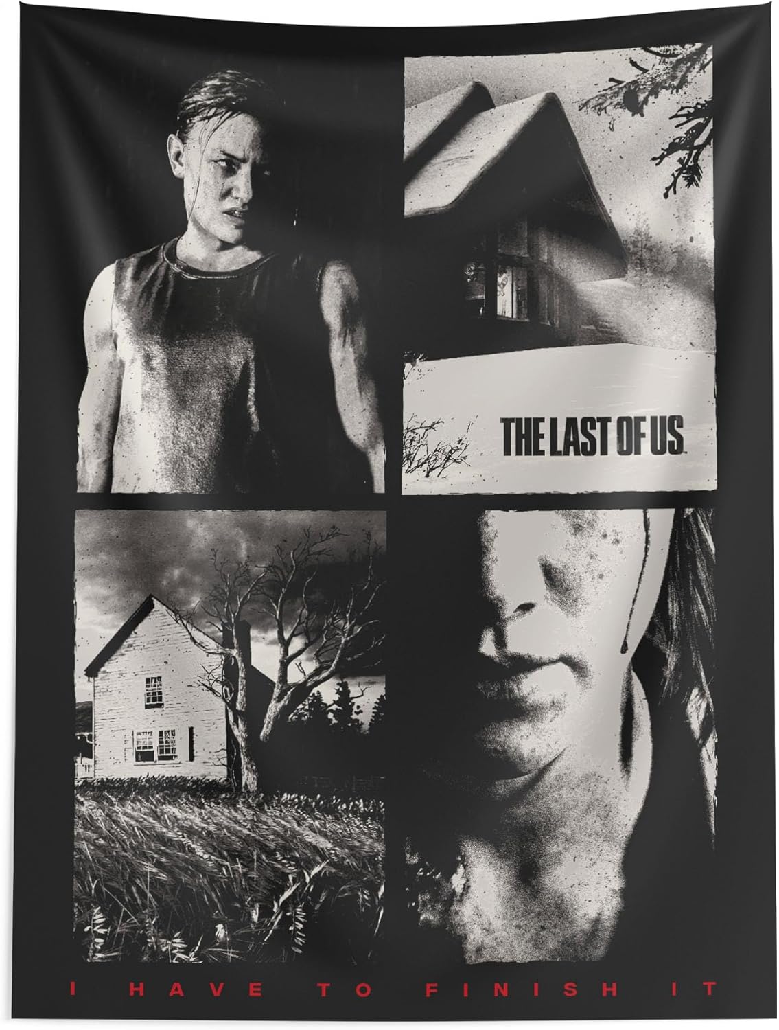 Northwest Bluey Queen Bingo Woven Wall Hanging, Fabric Poster Wall Art, 40x57 inches