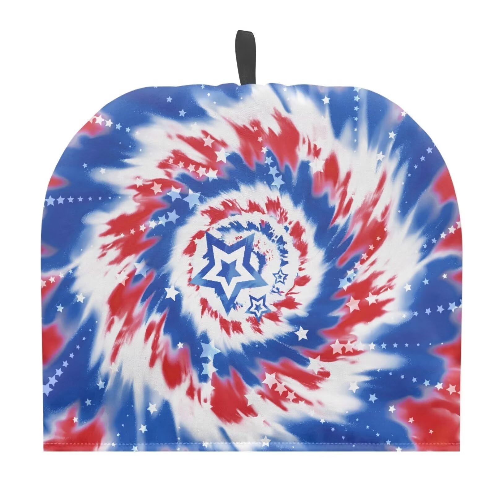 Stars and Stripes Tea Cosy for Teapot Keeping Warm Tea Pot Cozy Red White and Blue Decor Teapot Insulation Cover for Breakfast Warmer Kitchen Decorative