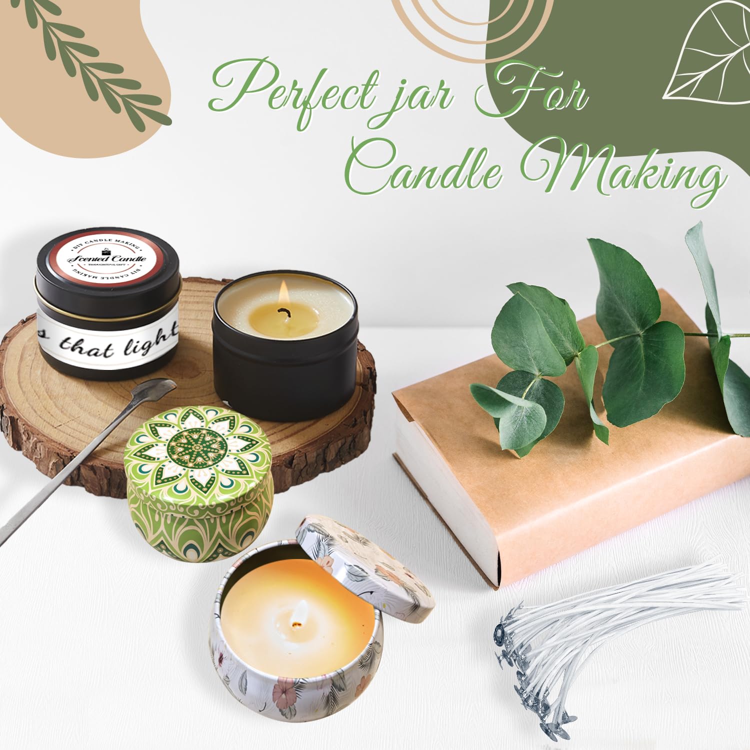 Kit Completo Per Creare Candele Profumate - Include Forno Elettrico, Termometro E Accessori Per Principianti - Foto 12