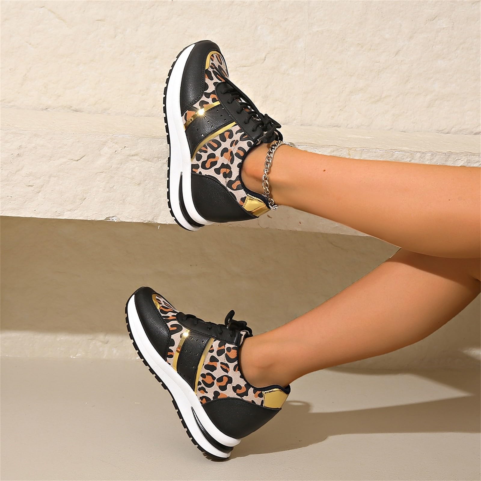 Scarpe per Palestra Donna, Scarpe Ginnastica Donna, Sneakers Fitness Running, comode, Antiscivolo, Traspiranti, Memory Foam, pianta Larga, Ideali per Palestra