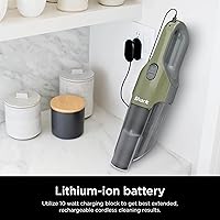 Vista 5 de Shark CH700WM Aspiradora de mano ciclón con succión HyperVelocity, hierba (renovada)