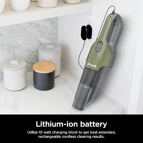 Miniatura 5 de Shark CH700WM Aspiradora de mano ciclón con succión HyperVelocity, hierba (renovada)