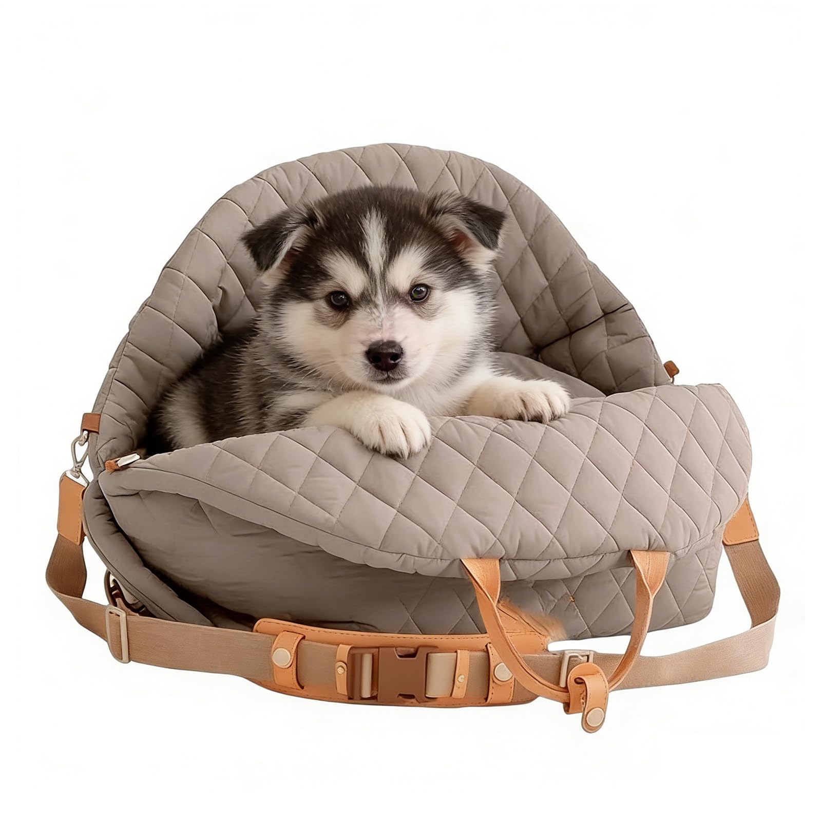 Sitzerhöhung für Auto, für Hunde – weiches Bett mit verstellbarem Gurt, Autositz für Pit Hund Transporter – für Pit Tier Katze Camping Reise Road Trip Fahrzeug SUV