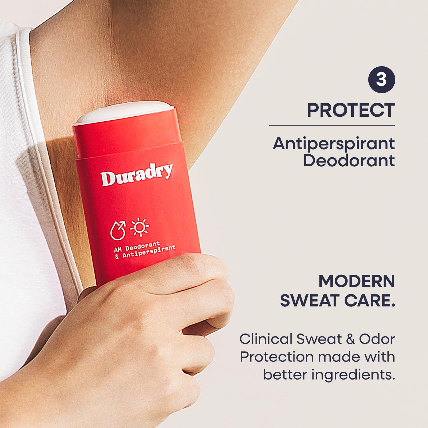 Duradry Sweat Control Trio – 3-Step Antiperspirant & Body Wash