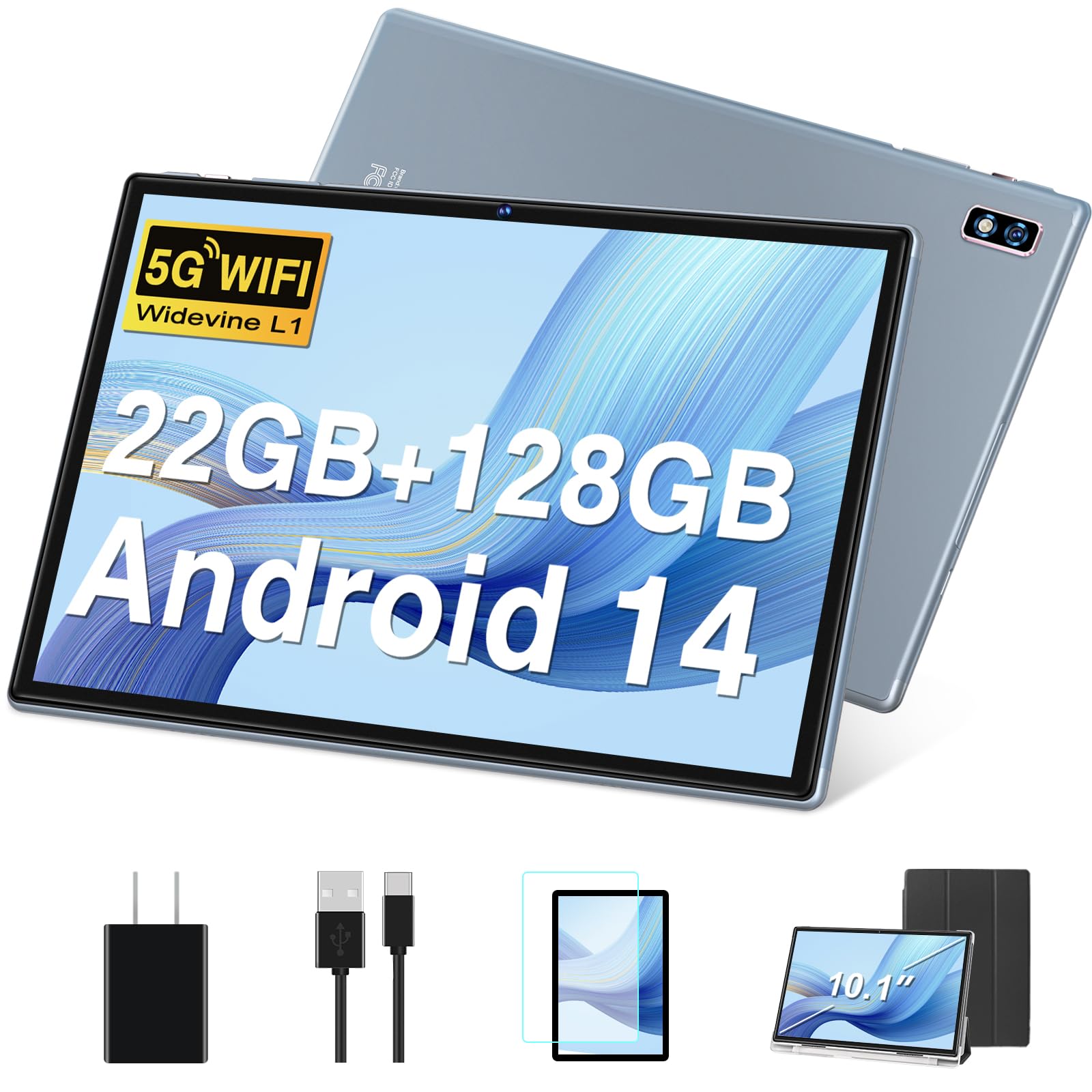 Amazon.com : DEERTiME Tablet Android 14 Tablets 10.1 inch with