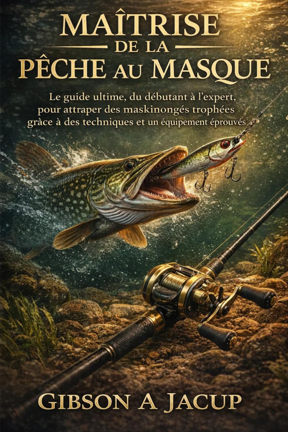 MAÎTRISE DE LA PÊCHE AU MASQUE: Le guide ultime, du débutant à l'expert, pour la pêche au maskinongé trophée : techniques et équipements éprouvés