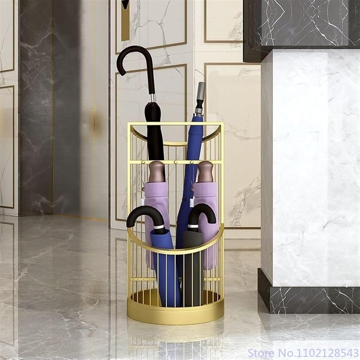 Modern Iron Umbrella Stand, Umbrella Storage Stand for Home, Hotel, Hall, Office, Artifact Holder, Bucket Organizer Umbrella Holder