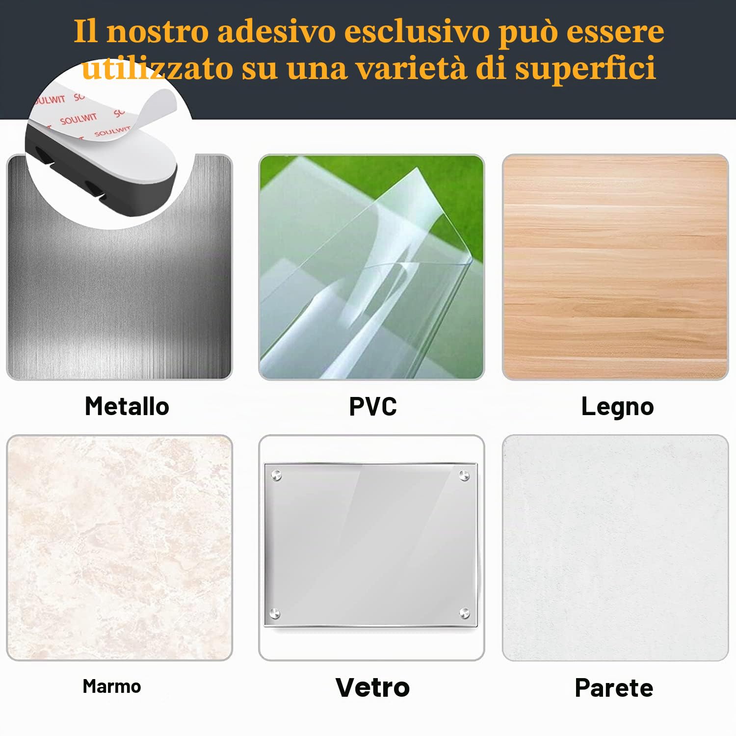 SOULWIT® 3 Pezzi Organizer a Clip per Cavo, Fermacavi Scrivania Multifunzione Adesivo, Ferma Cavi usb, Cable Management per Mouse PC Casa Ufficio
