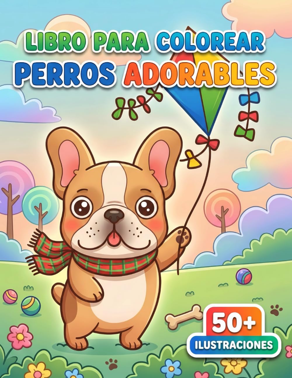 Libro Para Colorear Perros Adorables: Una Selección Maravillosa De Ilustraciones Simpáticas Para Regalar En Cumpleaños, Fiestas Y Ocasiones Especiales
