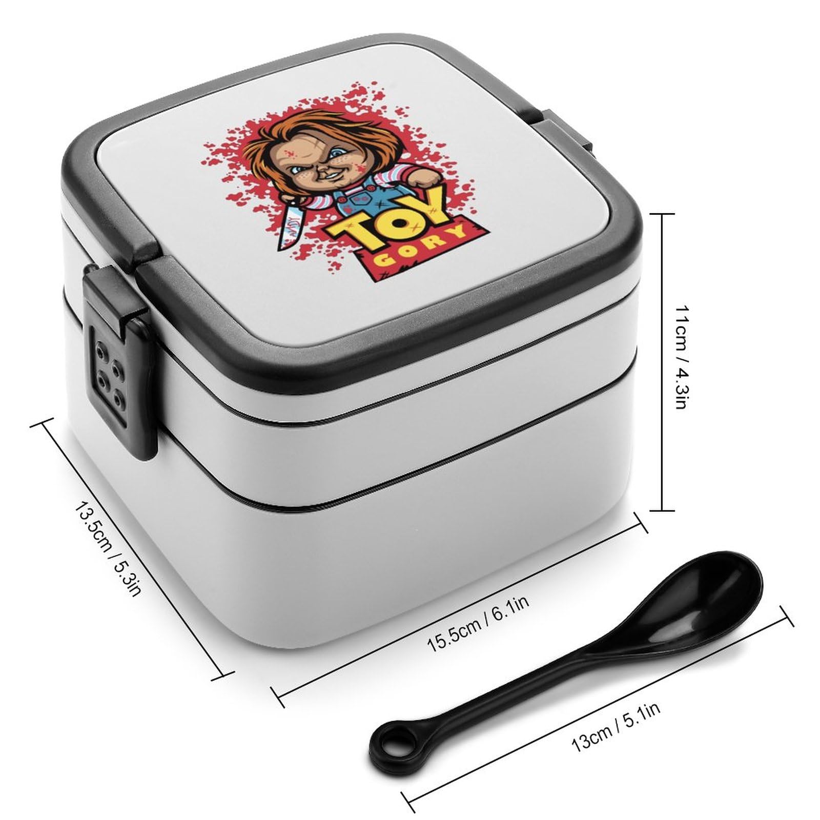 Amazon.co.jp: 弁当箱 チャッキー チャイルドプレイ ホラー映画 ランチ
