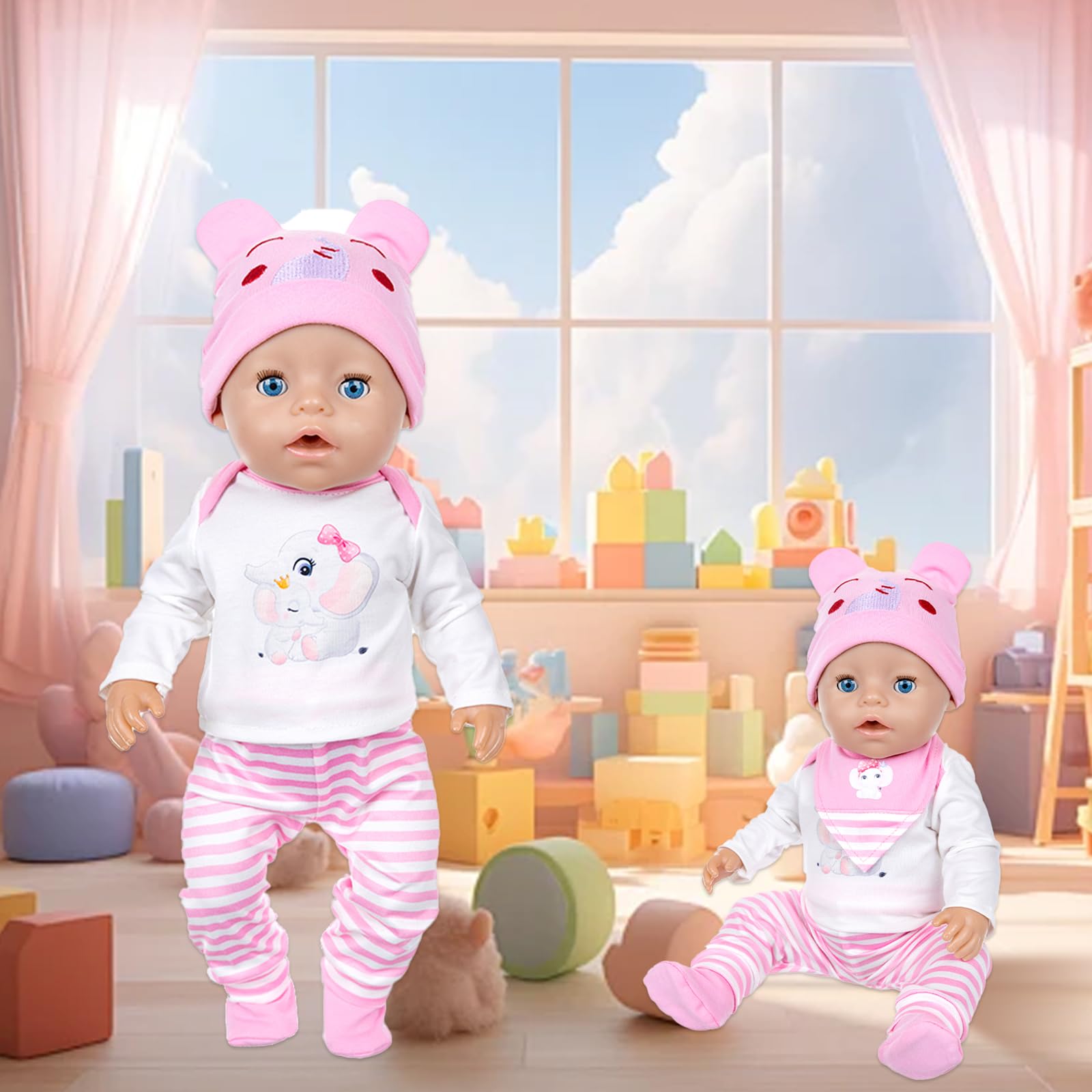 Zerone Tenue De Vêtements De Poupée 18 Pouces Poupée Vêtements Tenue