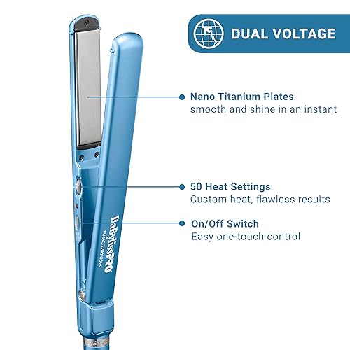 Miniatura 2 de 1" Ultra Thin Flat Iron, Hair Straightener, Shorter Plates