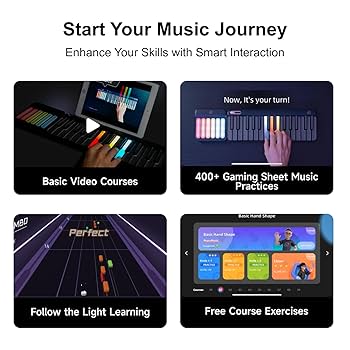 鍵盤楽器 PopuPiano Smart Keyboard Full Set 鍵盤楽器 PopuPiano Smart Keyboard Full Set PopuPiano Smart