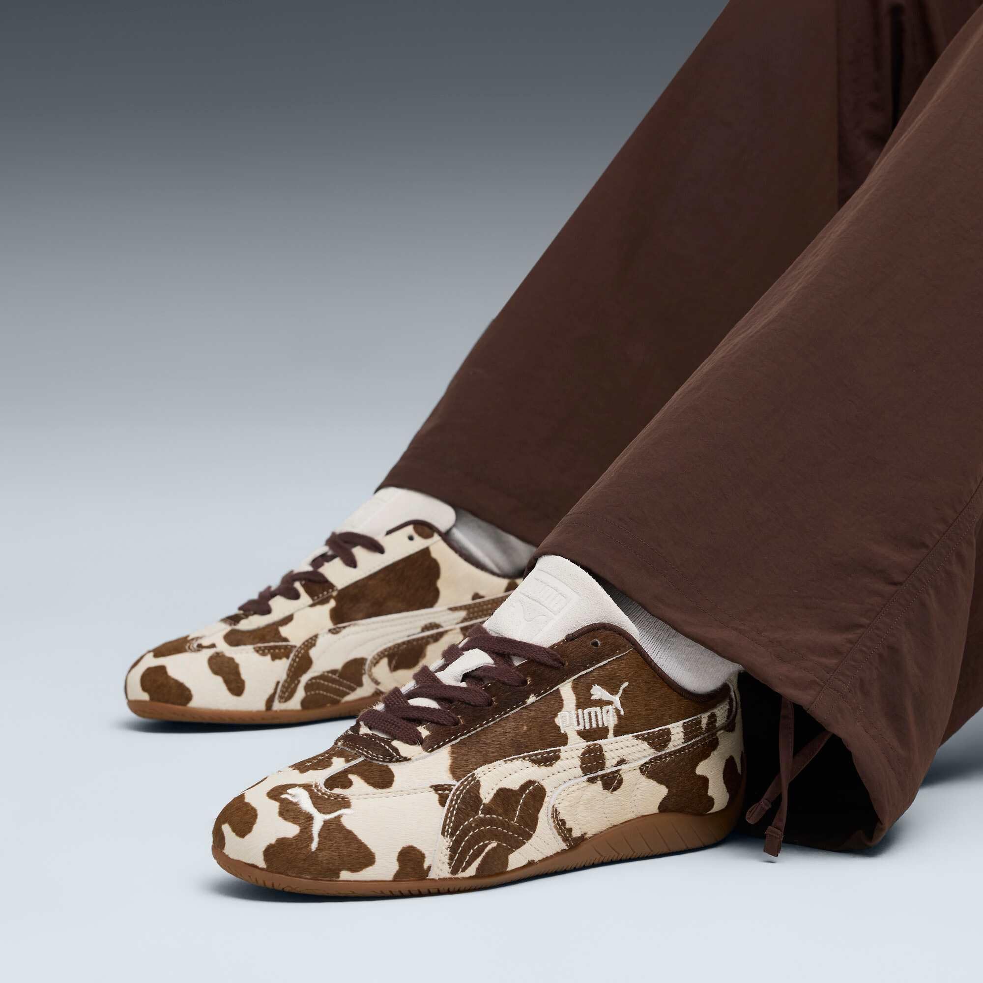 PUMA Speedcat Cow damskie buty sportowe z nadrukiem krowy Rac TRK Lo Icon