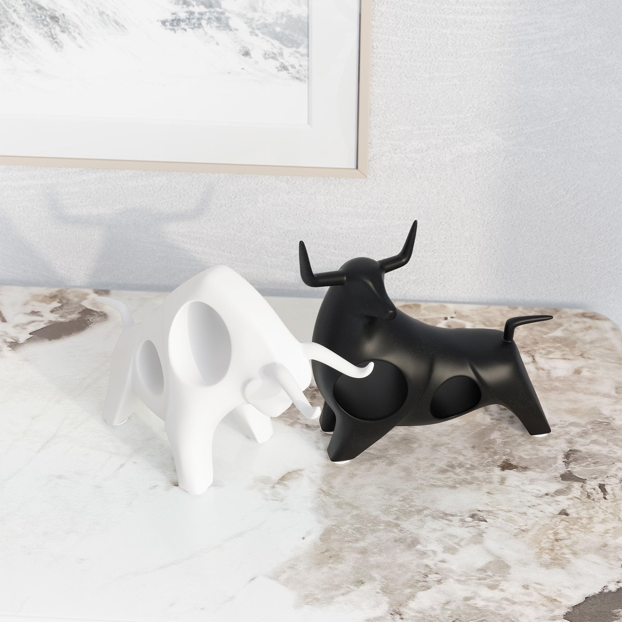 Giulia Grillo Statuette decorative Tori - Home decor, Idee regalo, Soprammobili Moderni, Decorazione Casa, Bomboniere Matrimonio