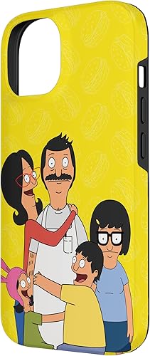 Miniatura 5 de Funda para iPhone 11 Pro Max Bob Burgers Bob Linda Gene Tina Louise Family Hug