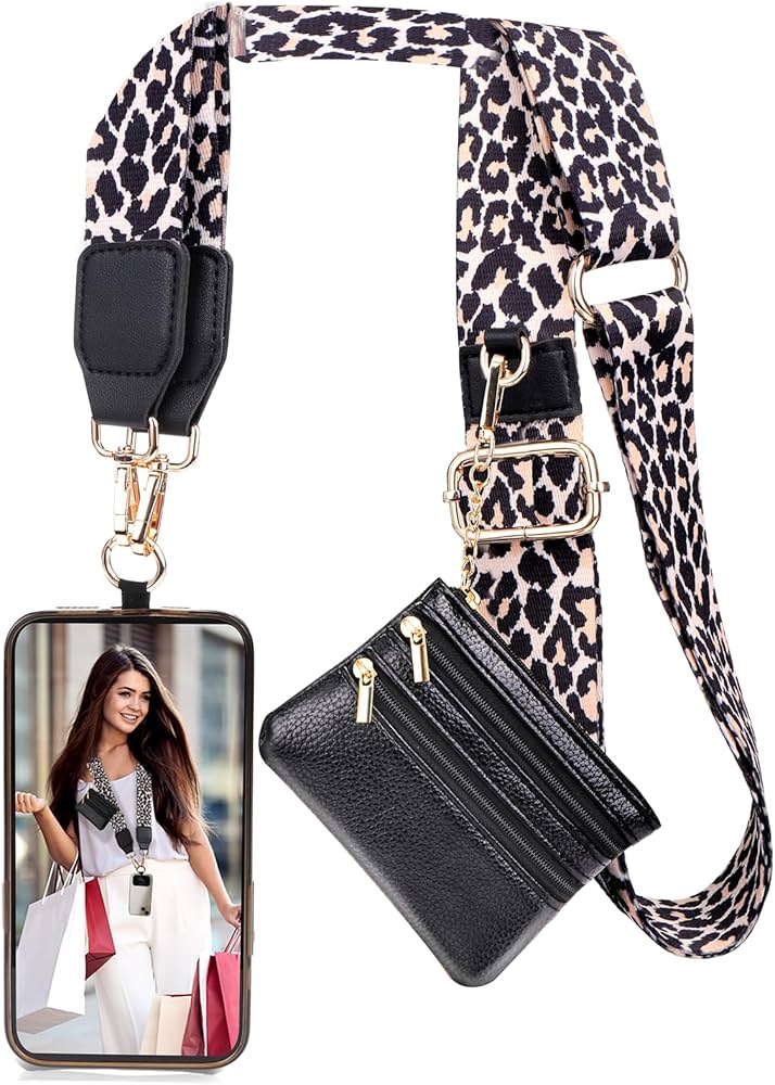 Amazon.com: XANGNIER Clip and Go Strap for Phone with Wallet