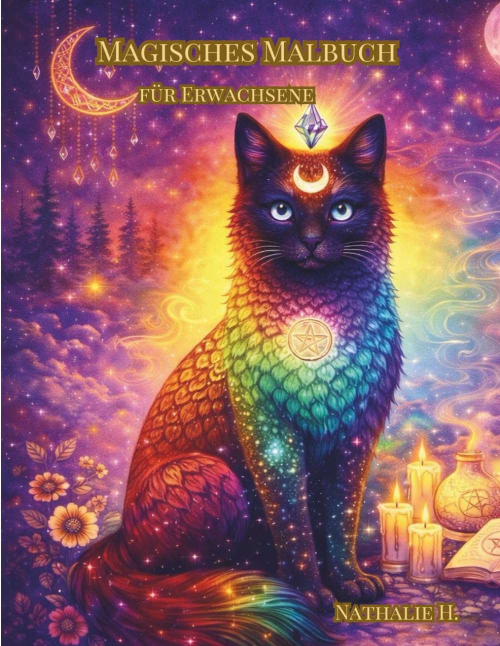Magisches Malbuch für Erwachsene