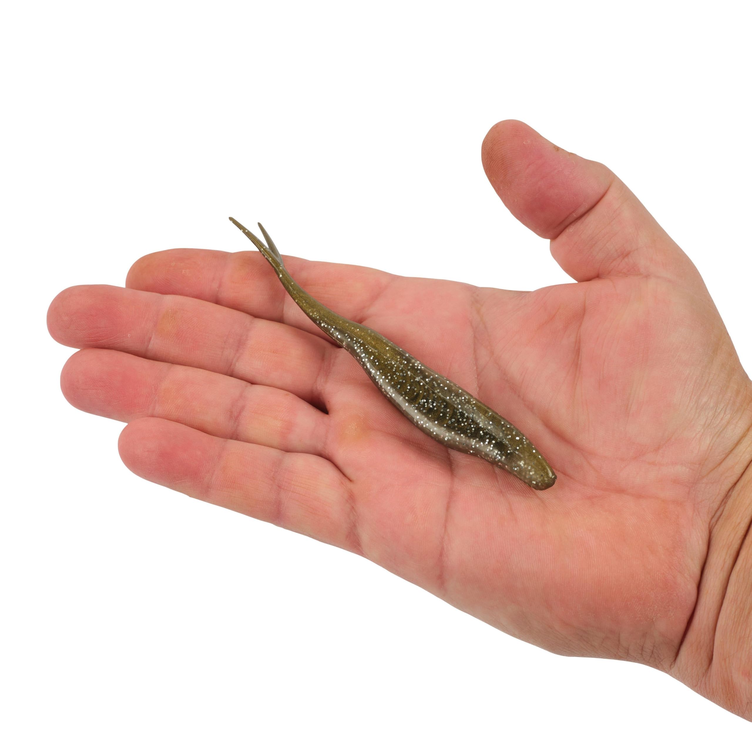 Berkley PowerBait Power Jerk Shad Fishing Lure - Chrome Flash, 5 Inches