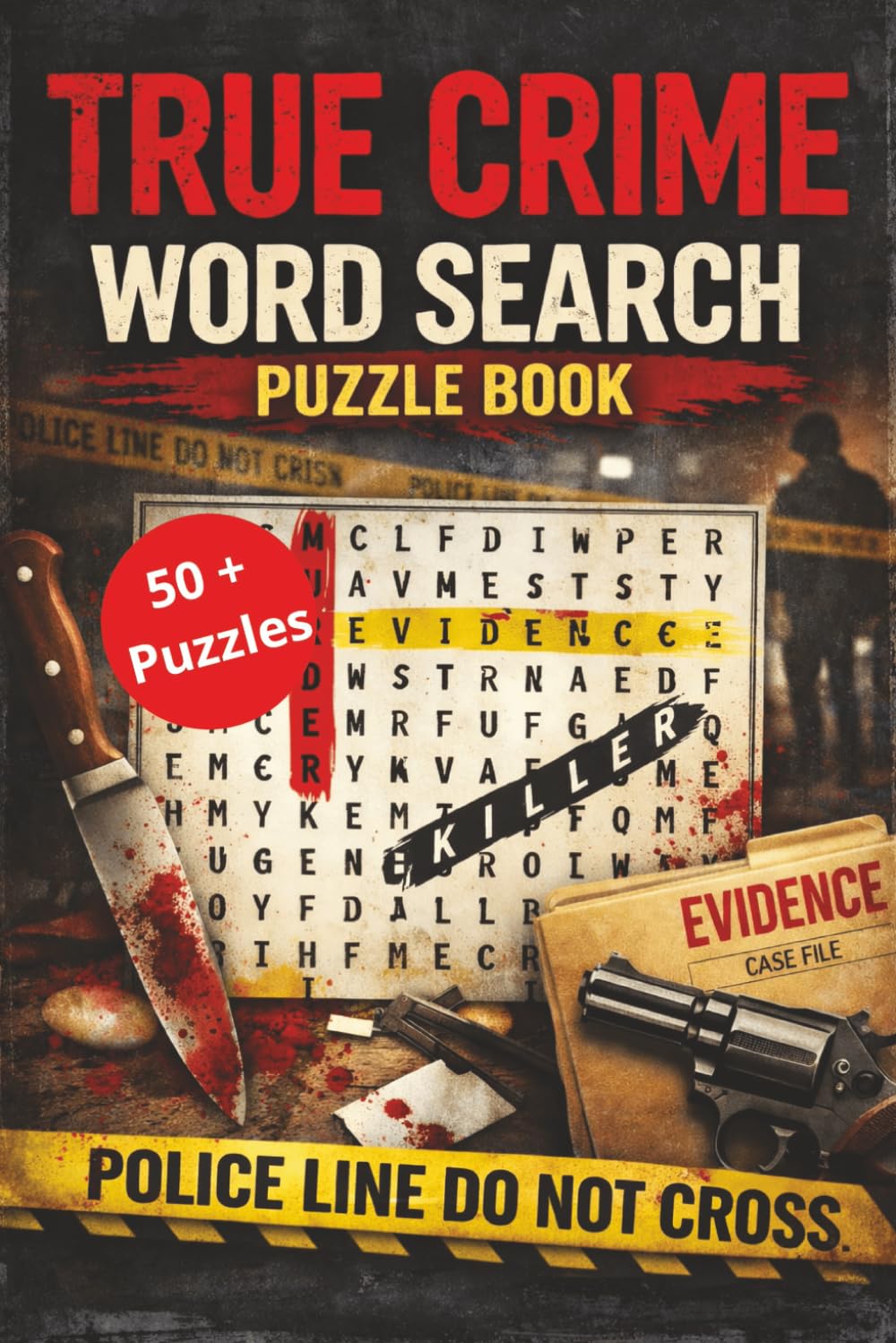 True Crime Word Search Puzzle Book