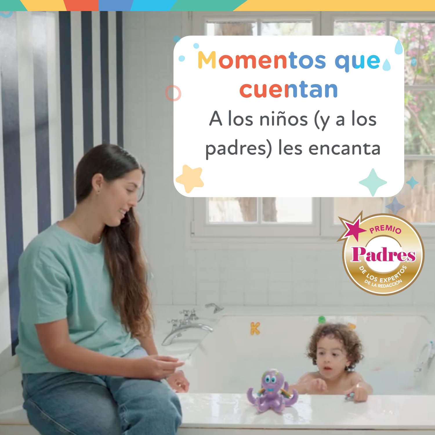 Nuby - Juguete de baño Bebe - Juguete Pulpo Flotante con Anillos para lanzar a los tentáculos - Estimula la coordinación Ojo-Mano - 18+ Meses - Violeta - Flota en Agua - Pulpo Agua Niños