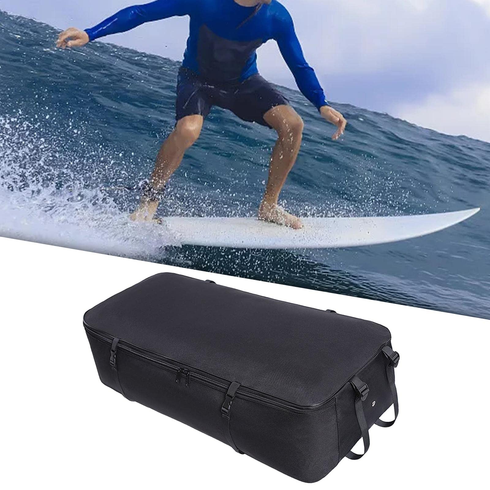 Milageto Aufblasbare Paddleboard-Rucksack-Tragetasche, großes Fassungsvermögen, hochwertiges Zubehör mit Griff, robuste -Board-Aufbewahrungstasche