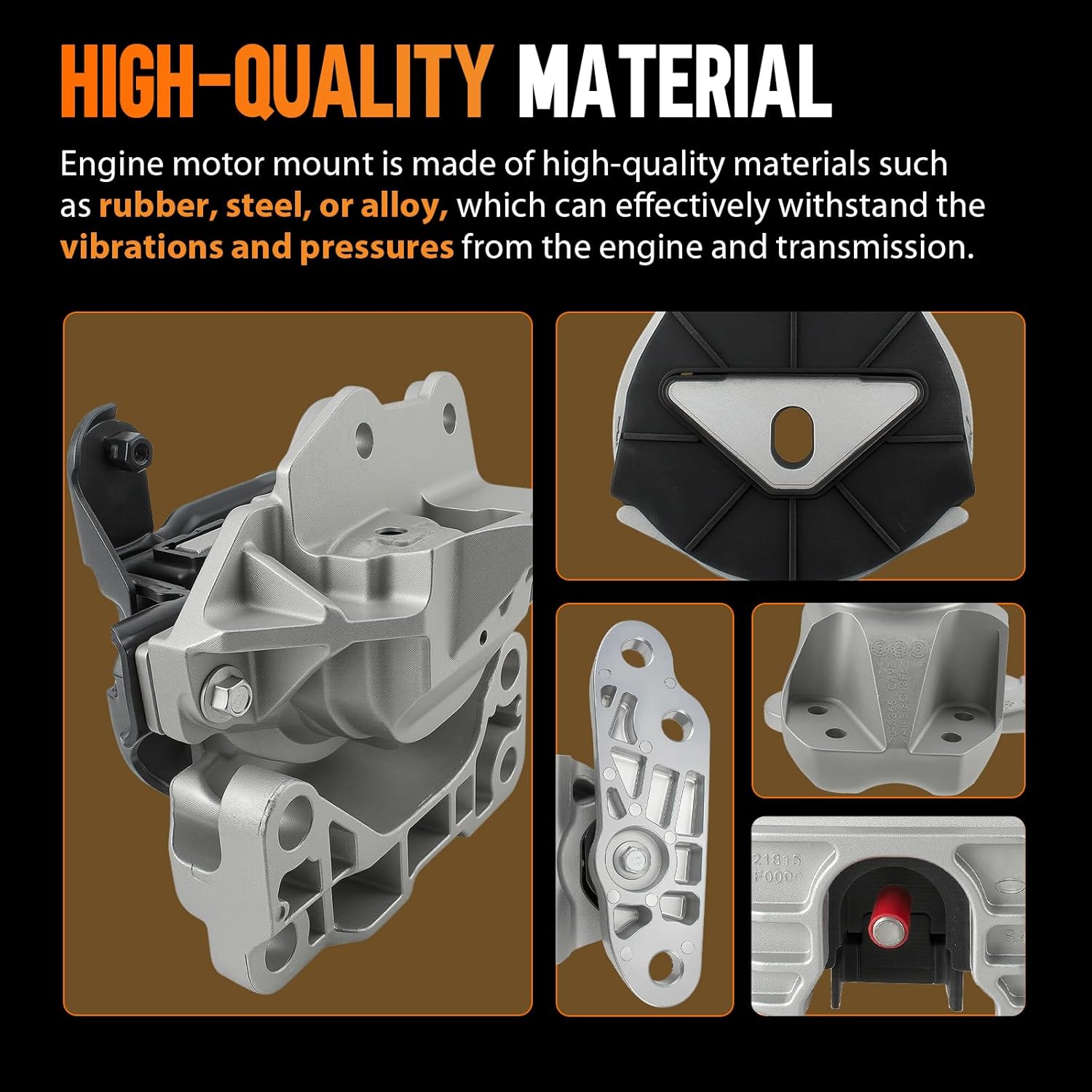 AUTOKAY Motor Mount Kit for Ford Explorer 11 12 13 14 15 V6 3.5L Engine Automatic Trans 3pc EM-3255 EM-3392 EM-3439