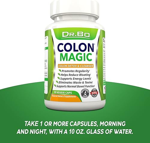 Vista 22 de Fórmula de desintoxicación de limpieza de colon – píldoras limpiadoras intestinales naturales para hinchazón intestinal y limpieza digestiva rápida