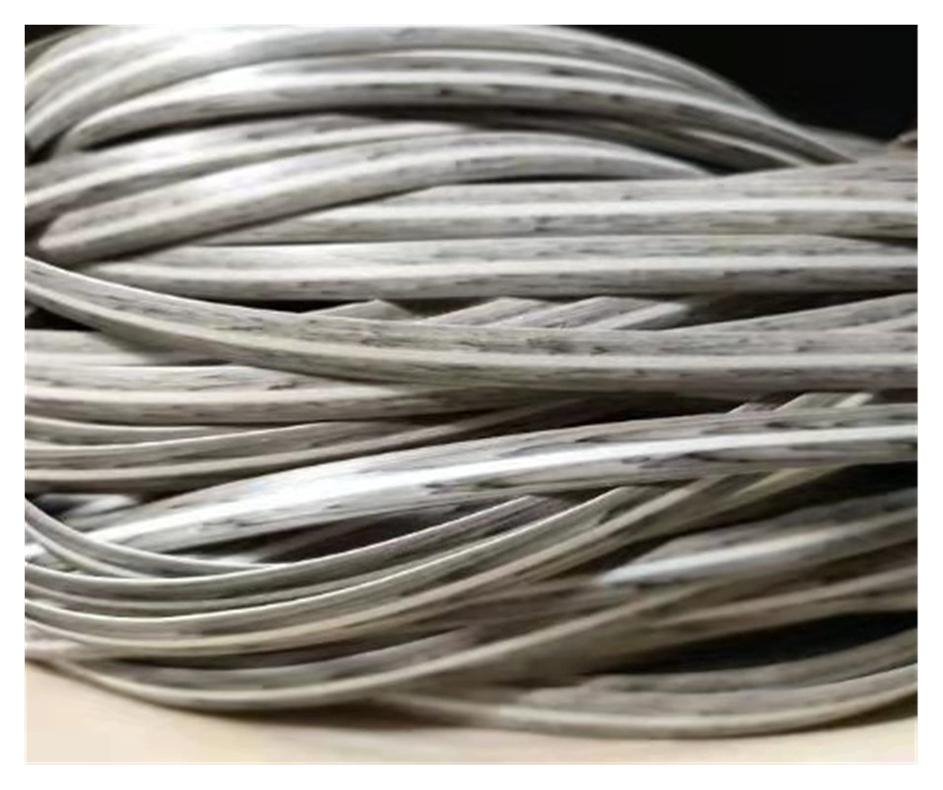 Yebio B Polyethylene Plastic Rattan Synthetic Wicker Hand Woven Repair Material For Knit 500G/B/8Mm