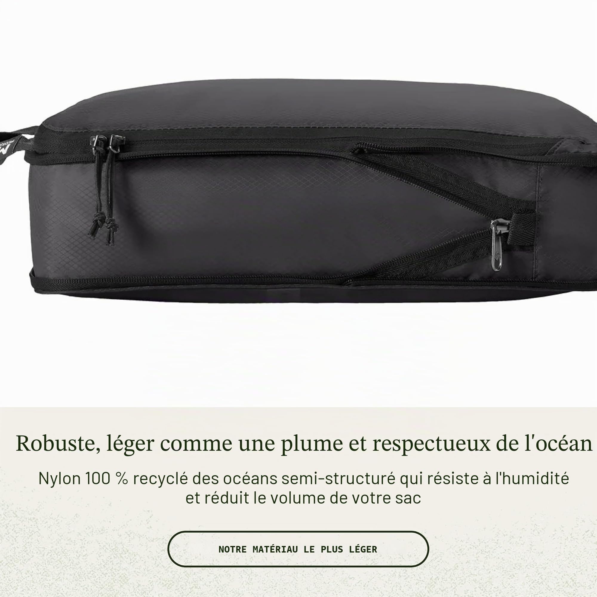 Eagle Creek Pack-It Specter Cubes d'emballage de compression – Sacs de rangement en tissu Ripstop durable, ultra léger et résistant à l'eau pour vêtements et équipement, noir, isolé (nouveau), S/M