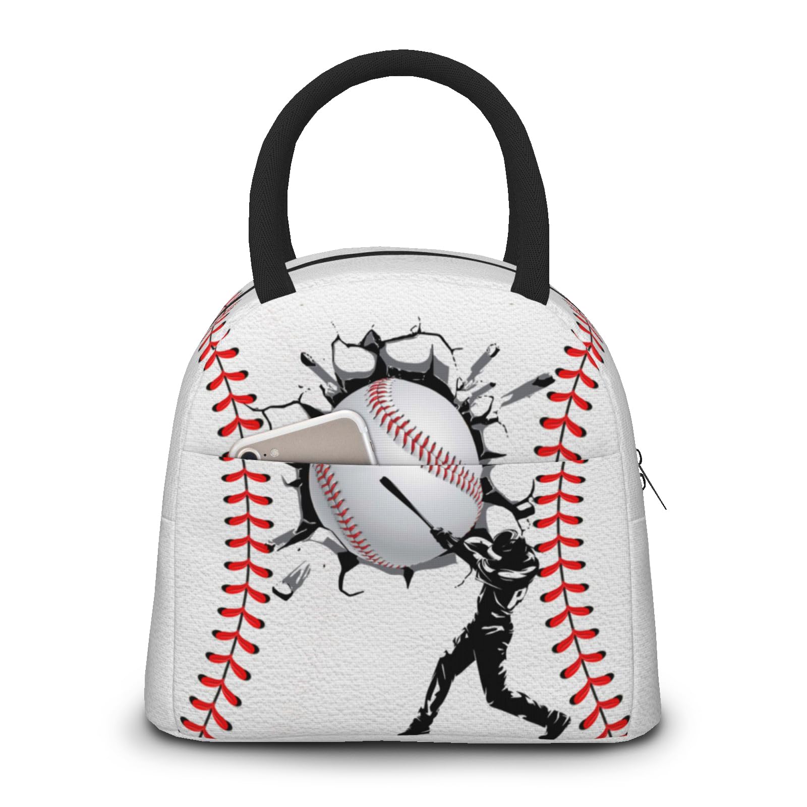 Baseball Print Cooler Backpack Buffalo Backpack Cooler - Patricia Allen Fund x Zubaz – The  main image 3