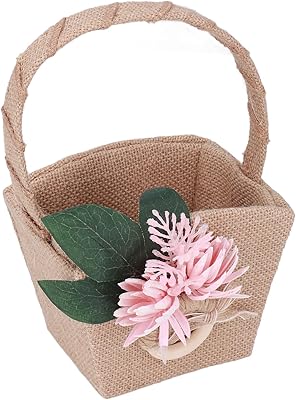 Blomkorg, portabel blomkorg, minimalistisk, naturlig, bra for förvaring, ny, elegant, ger romantik till and mängd olika nu...