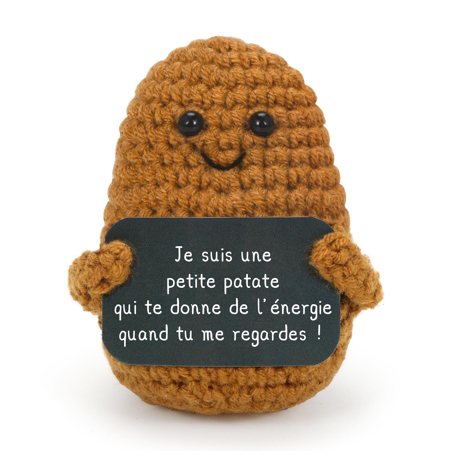 Aurasky Patata Positiva Francesa, Muñecos de Patata con Tarjeta Positiva