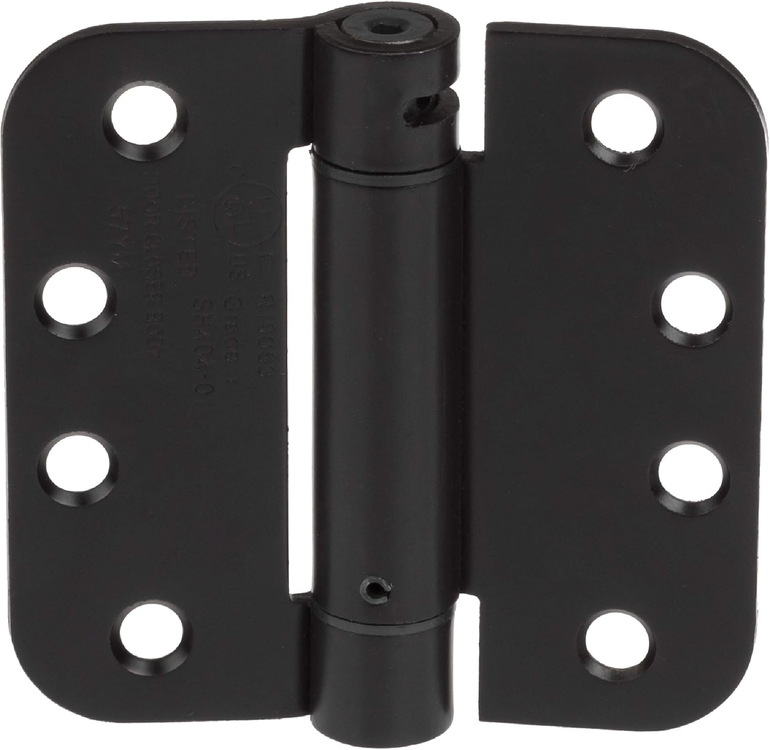 2 Pack of Self Closing Door Hinges Oil Rubbed Bronze 4x4 Inch