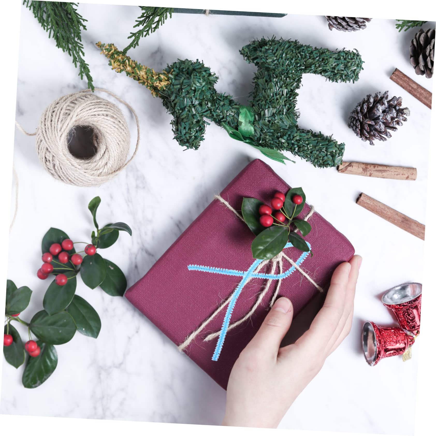 CIMAXIC Fuzzy Chenille Stems 200pcs Chenille Stems for DIY Crafts Creative Toys Educational Tools