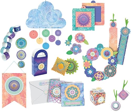 Miniatura 3 de Spirograph Juego de actividades artesanales: la forma clásica de hacer innumerables diseños increíbles, para mayores de 6 años