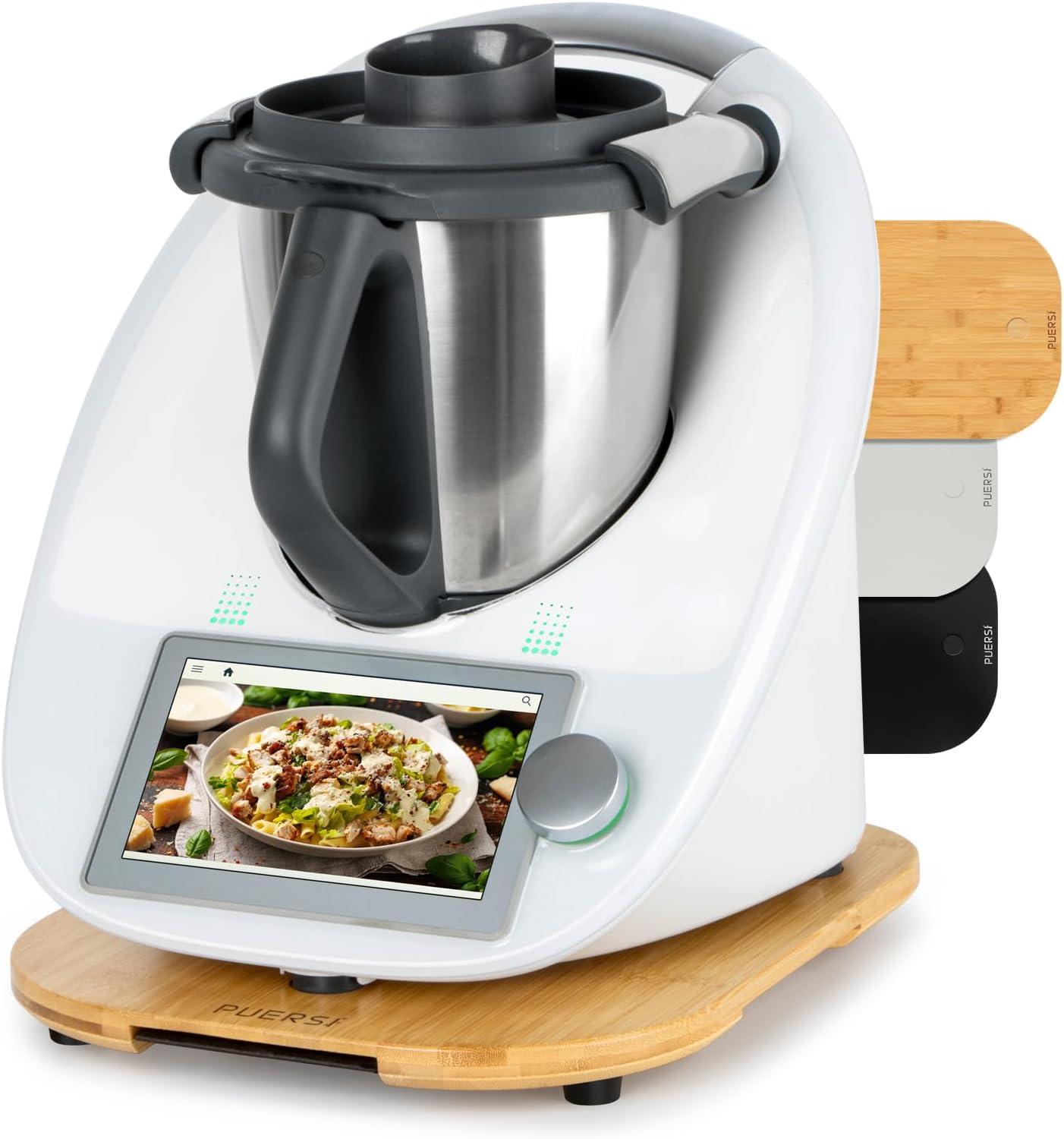 Gleitbrett Für Thermomix TM6/TM5 - Mit Rollen Für Küchenarbeitsplatten