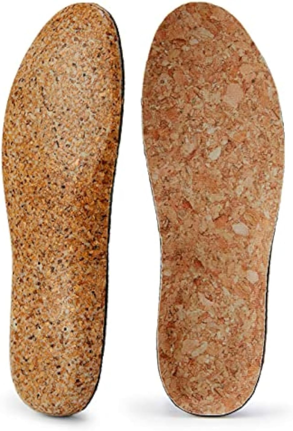 Nature Cork Arch Support Insoles for Men and Women Shoe Inserts Orthotic Inserts Flat Feet Foot - Plantar Fasciitis Orthotic Insoles for Arch Pain High Arch - Boot Insoles (Women 5.5-6)