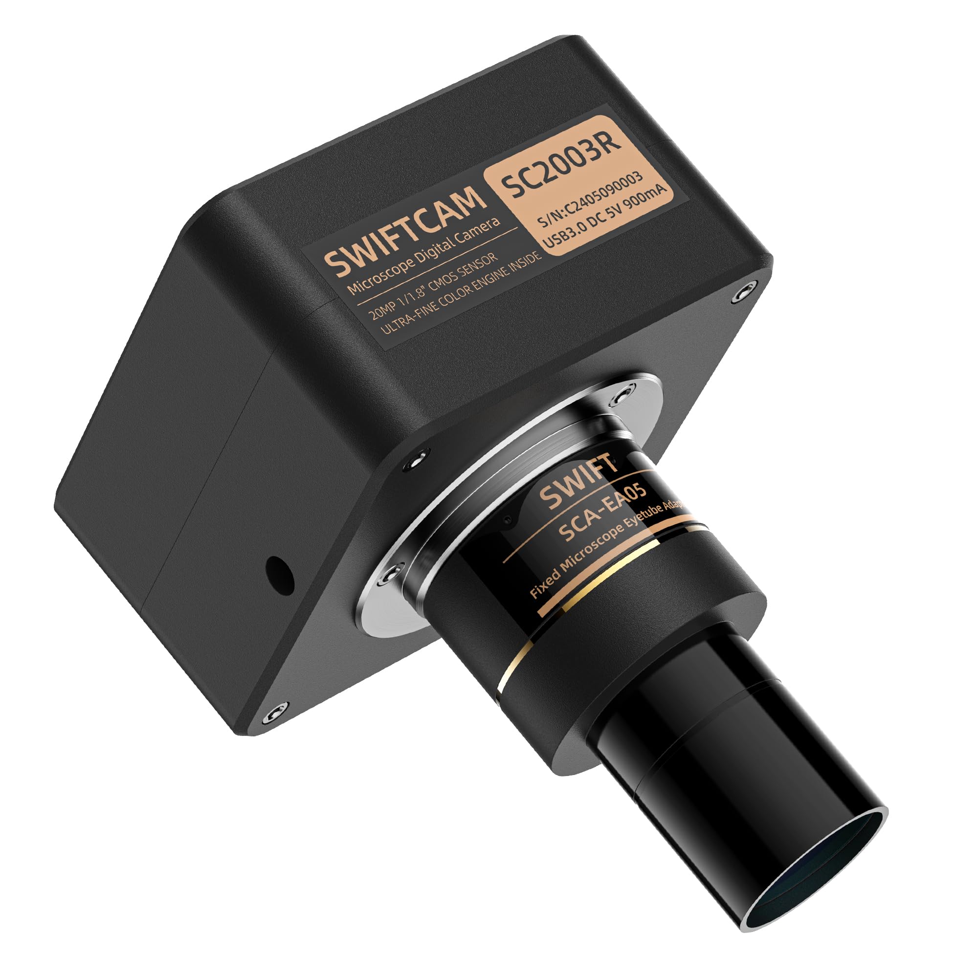 Amazon | Swiftcam SC2003R-CK 20 MP 顕微鏡用デジタルカメラ｜USB 3.0