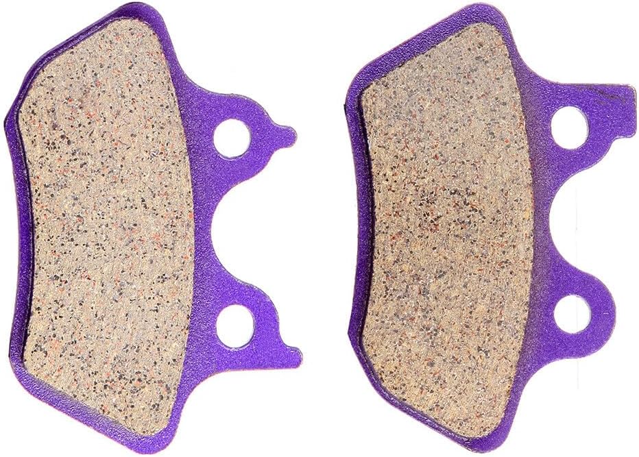 ECCPP Brake Pads Fits for Softail, Heritage Classic, Fat Boy, Dyna Electra Glide, Sportster XLH883R/2000 2001 2002 2003 2004 2005 2006 2007, FA400 Rear Brake Pads