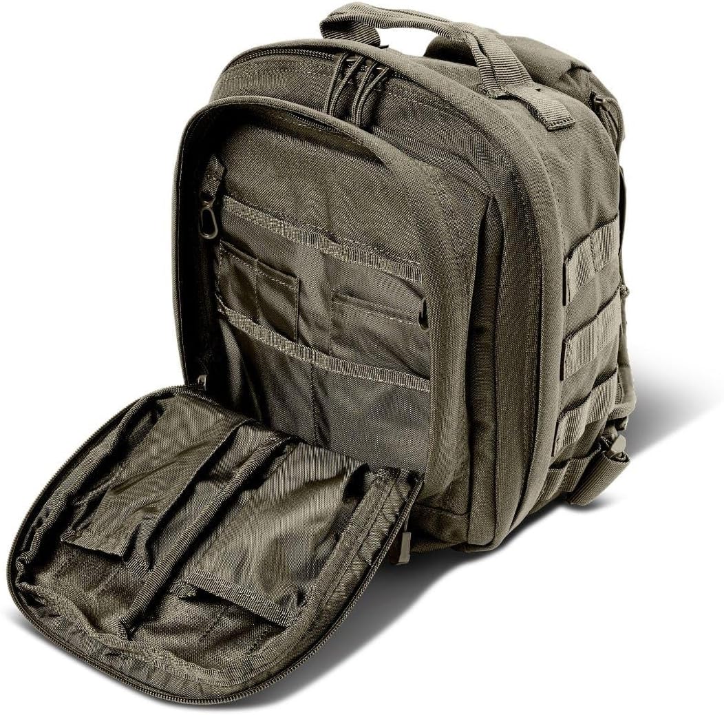 5.11 Tactical Sling Bag Pack MOAB 6, Shoulder Crossbody Military Bag, 11L, Ranger Green, Style 56963ABR - Image 6