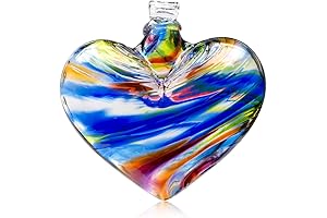 Kitras 3-Inch Multi Heart Witch Ball for a Splash of Magic in Your Home