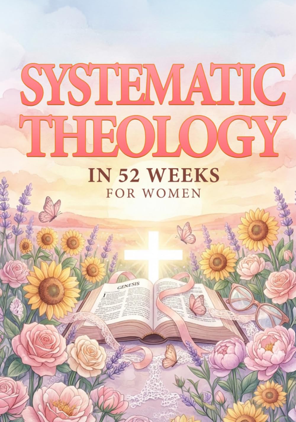 Systematic Theology In 52 Weeks For Women: A Yearlong Study Of Christian Doctrine For Women To Know God Better, Trust Him Deeper, And Stand Strong When Life Gets Hard. Christian Theology Study Bible.