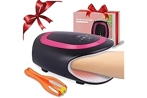 Cordless Hand Massager with Heat and Compression