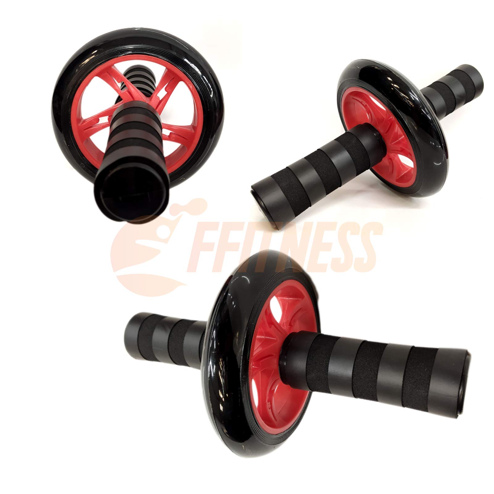 Koło brzuszne AB Roller | Antypoślizgowe koło do brzucha, ramion, ramion i pleców. Wzmocnij się podczas treningu w domu | Fitness Trainer Home ABS Workout
