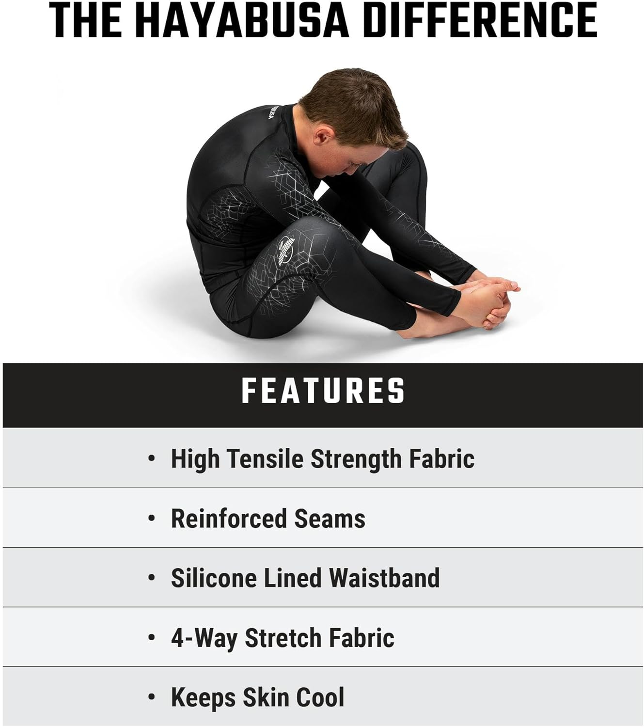 Hayabusa Geo Youth Jiu Jitsu Spats for Boys and Girls