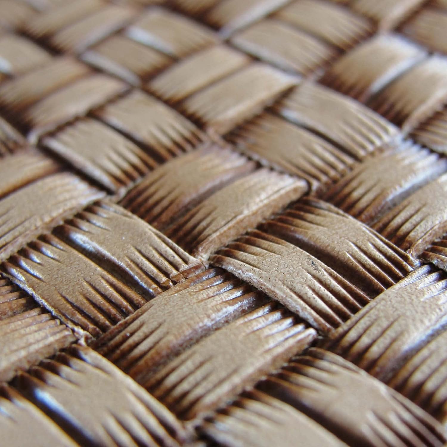 Square Basket Weave Leather Stamp, Stainless Steel Leather Stamping Tool, Zhong Jiang