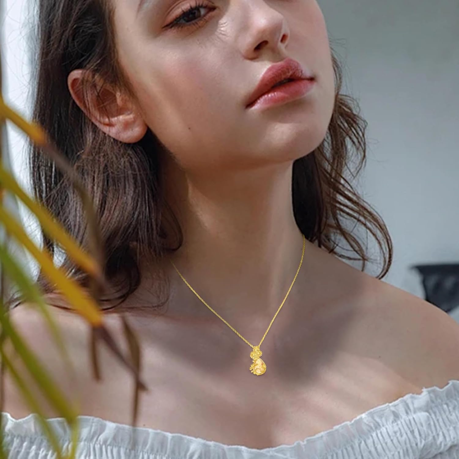 OHAYOO Sunflower Necklace for Women 925 Sterling Silver Heart Sunshine Necklace You are My Sunshine Necklace Sunflower Jewelry for Women - Image 6